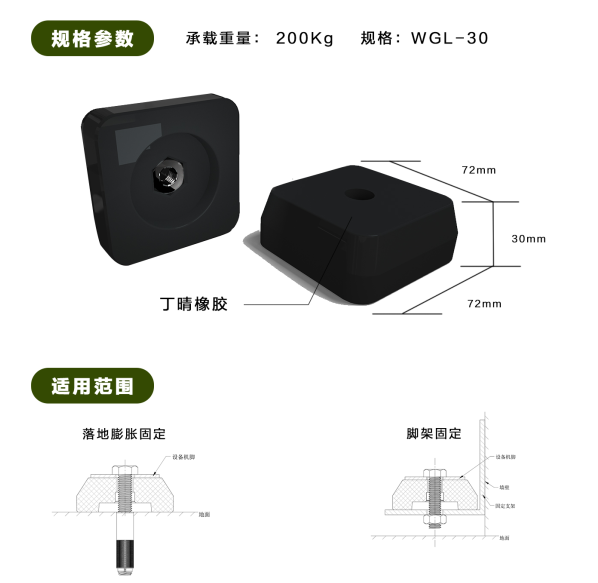 消音減震墊